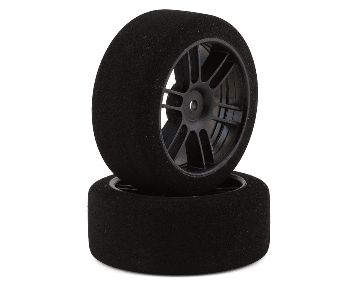 BSR Racing Nitro Touring 26mm Front Foam Tires (Black) (2) (45 Shore)