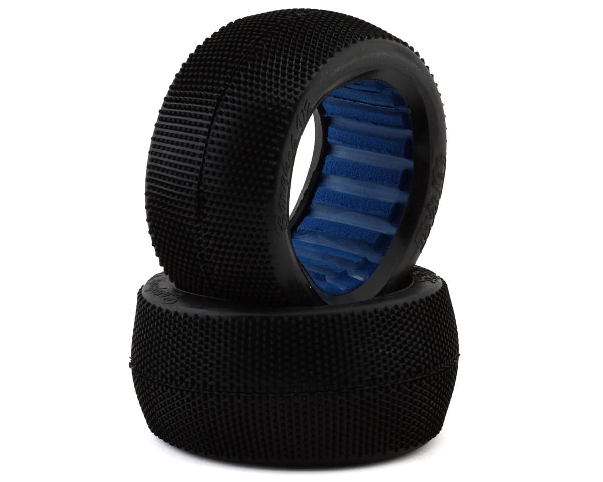 HotRace Bangkok V2 1/8 Truggy Tires w/Inserts (2) (Clay)