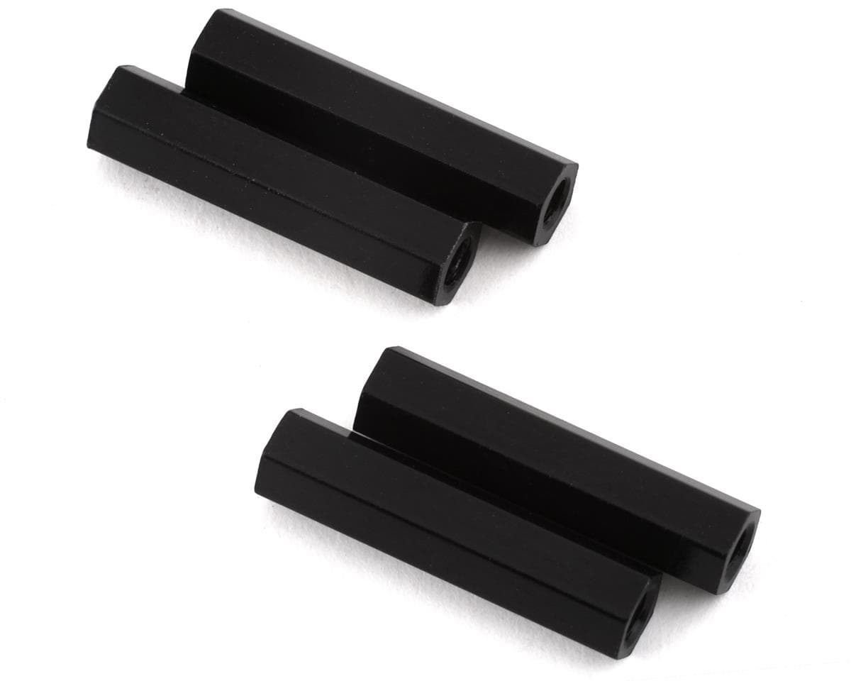 Arrma 6S Aluminum Servo Mount Posts (Black) (4)