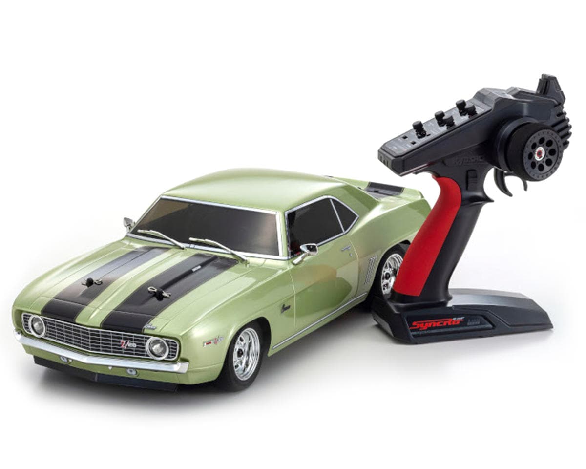 Kyosho Fazer Mk2 FZ02 1969 Chevy Camaro Z/28 ReadySet (Frost Green) w/Syncro KT-231P 2.4GHz Radio