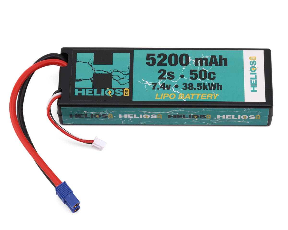 Helios RC 2S 50C LiPo Battery (7.4V/5200mAh) w/EC3 Connector