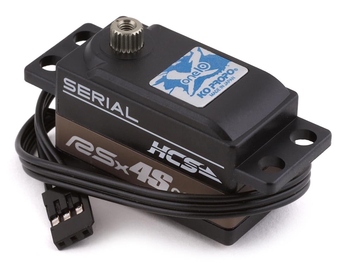 KO Propo RSx4S-one10X Low Profile High Speed Brushless Servo w/4 Selector