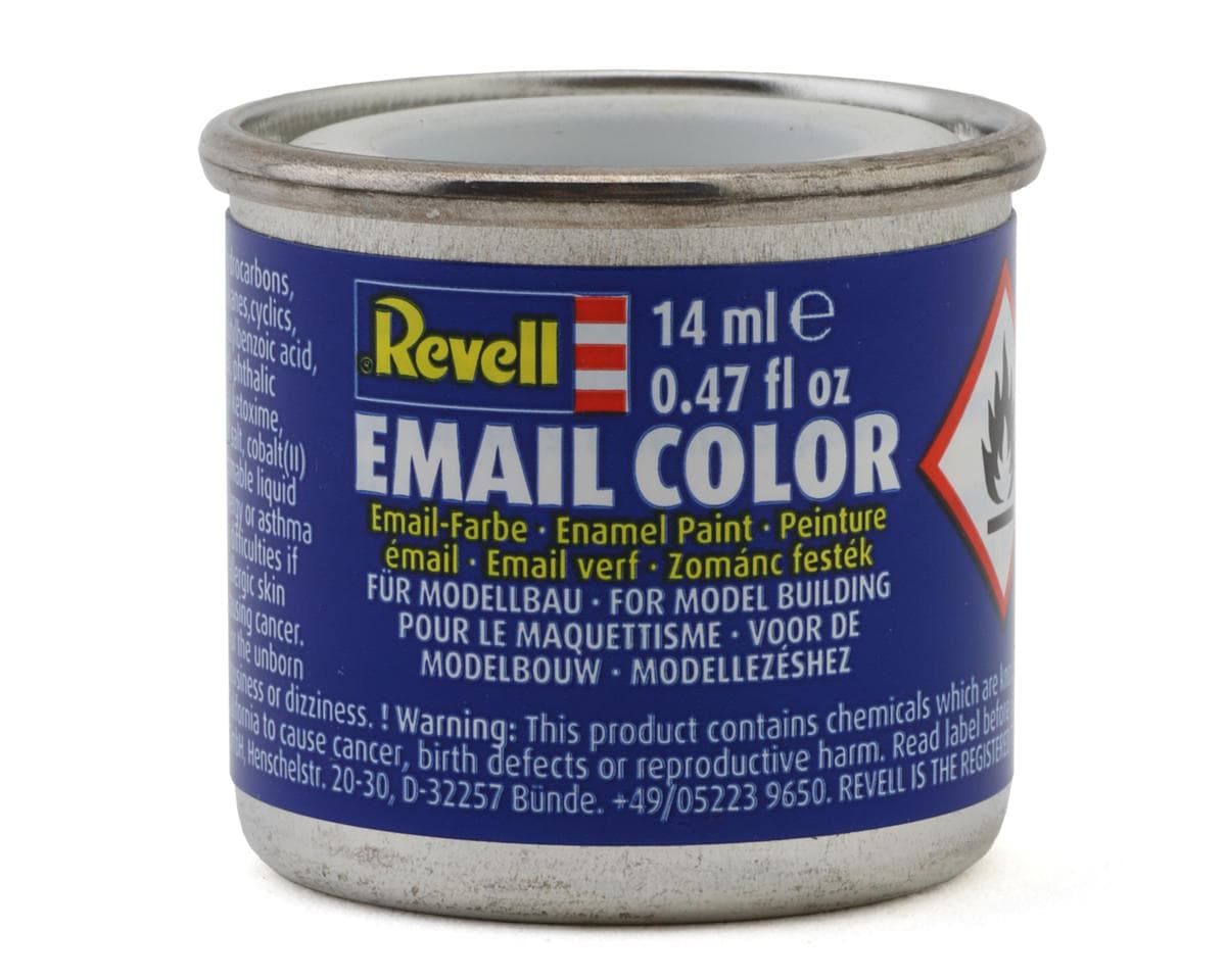 Revell Email Color Enamel Paint (Gloss Black) (14ml)