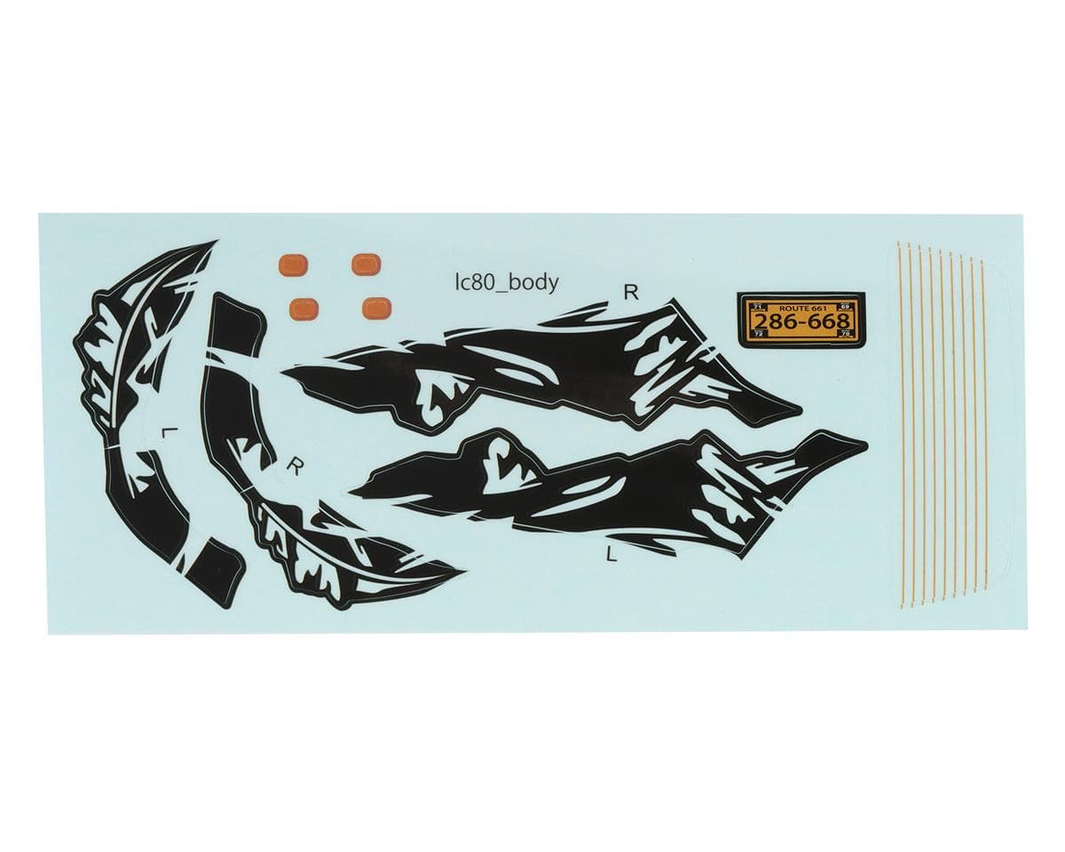 Eazy RC Patriot Decal Sheet