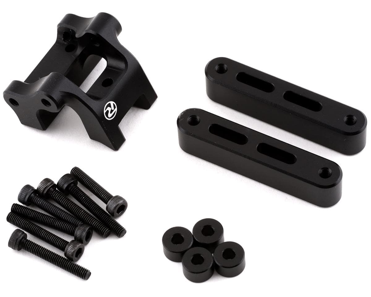 R-Design 22 Stand Up Transmission Wheelie Bar Mount V2 (Black)