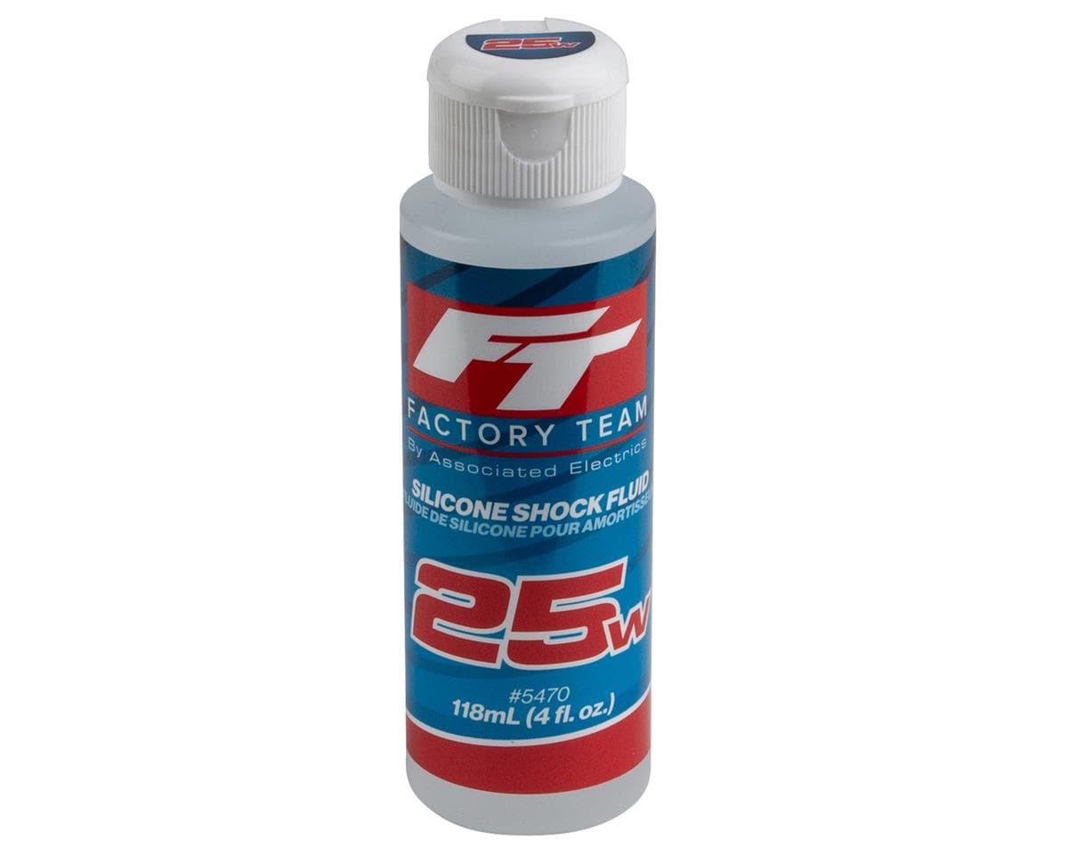 Team Associated Factory Team Silicone Shock Oil (4oz) (25wt)