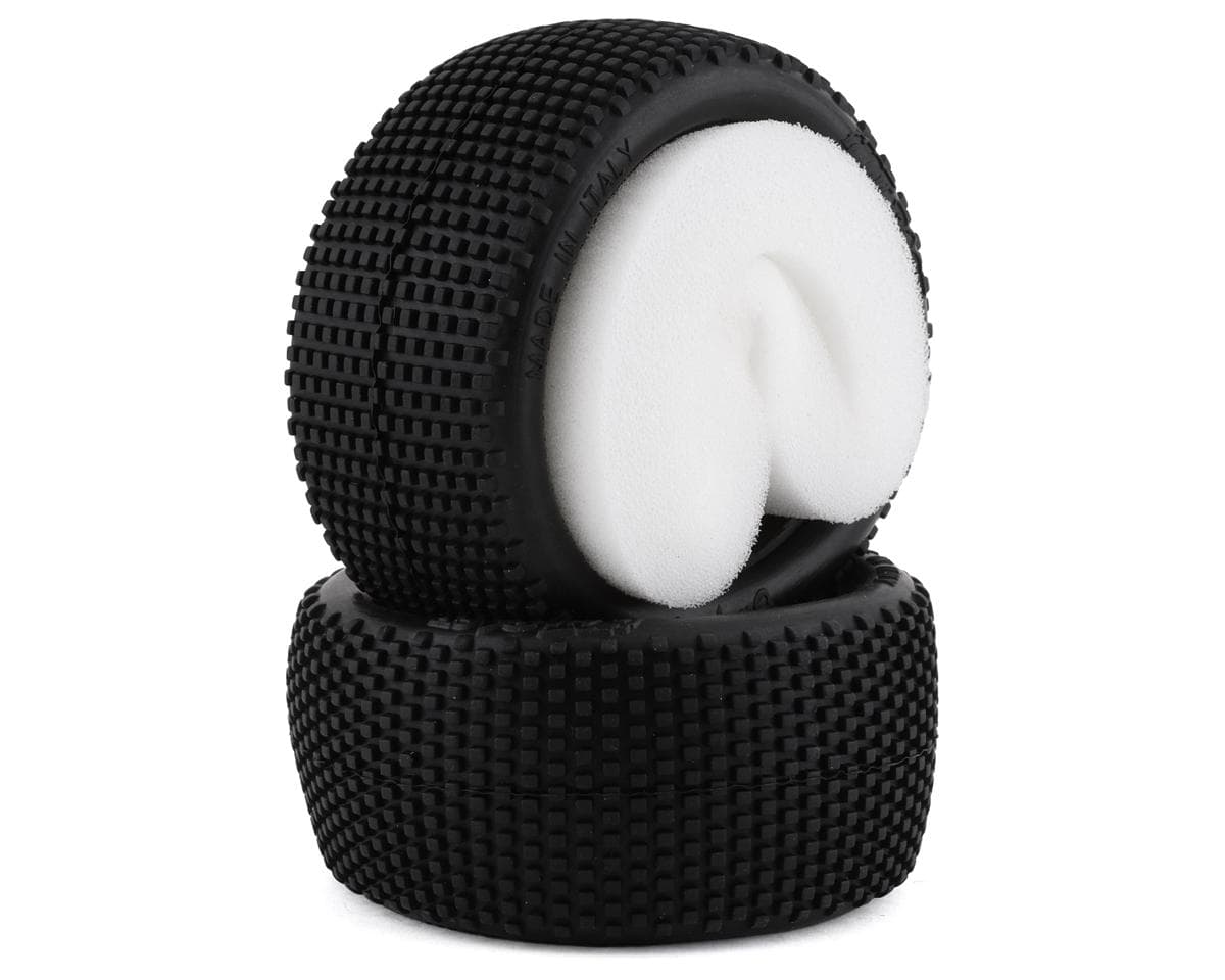 HotRace Bangkok Turf/Carpet 1/10th Off Road Buggy Rear Tires w/Inserts (2) (Medium)