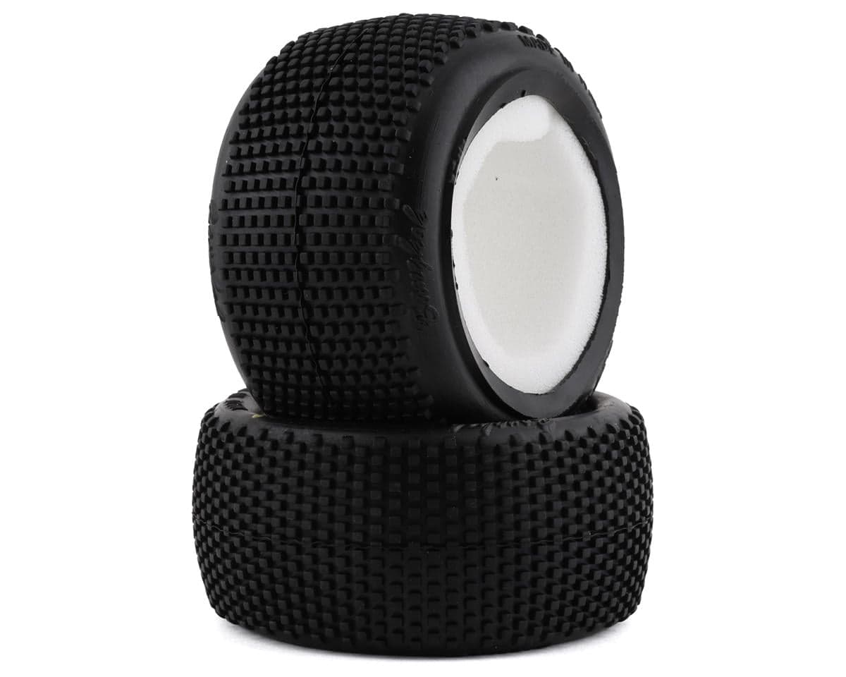 HotRace Bangkok Turf/Carpet 1/10th Off Road Buggy Rear Tires w/Inserts (2) (Hard)