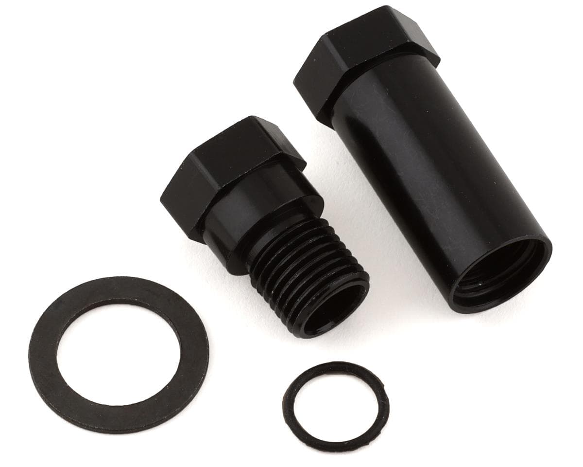 Arrma 6S BLX Aluminum Servo Saver Hub Set (Black)