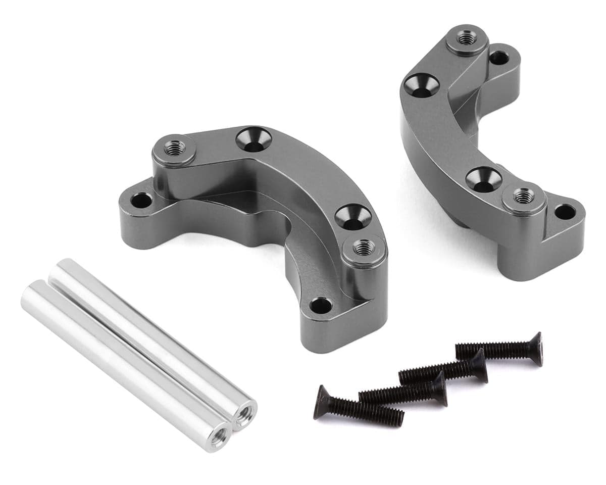 ST Racing Concepts Aluminum Rear Wheelie Bar Mount for Traxxas Drag Slash (Gun Metal)