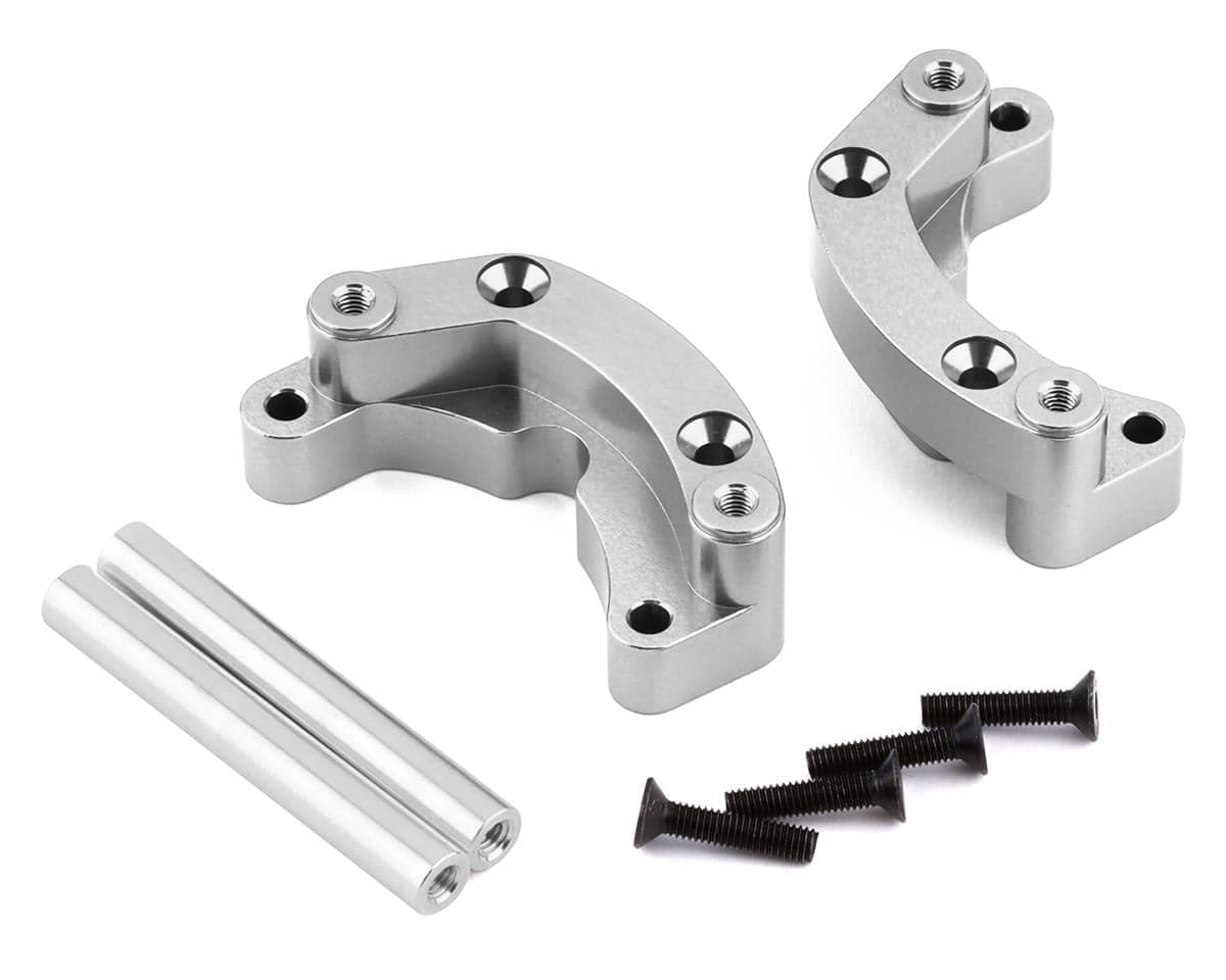 ST Racing Concepts Aluminum Rear Wheelie Bar Mount for Traxxas Drag Slash (Silver)