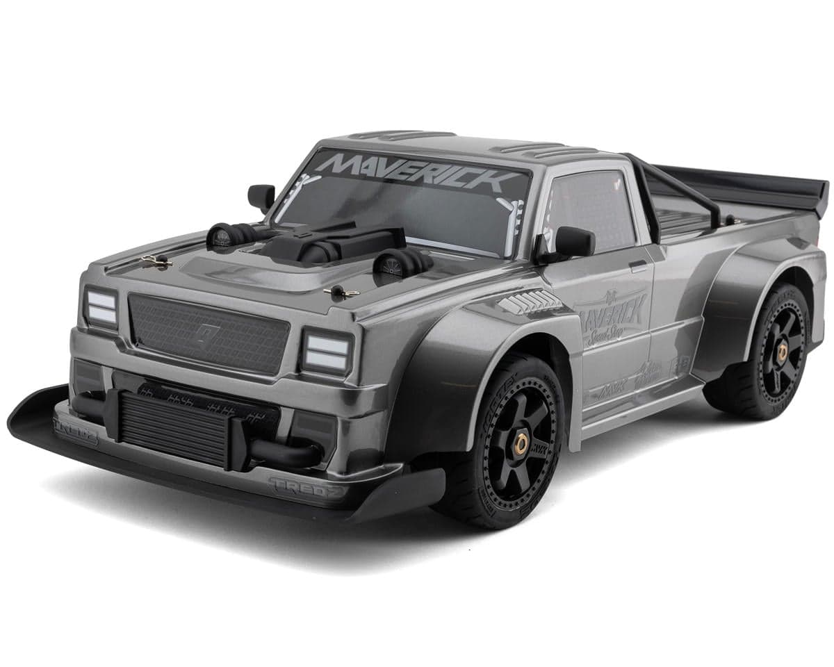 Maverick QuantumR Flux 1/8 4S 4WD Brushless RTR Electric Race Truck (Grey) w/2.4GHz Transmitter