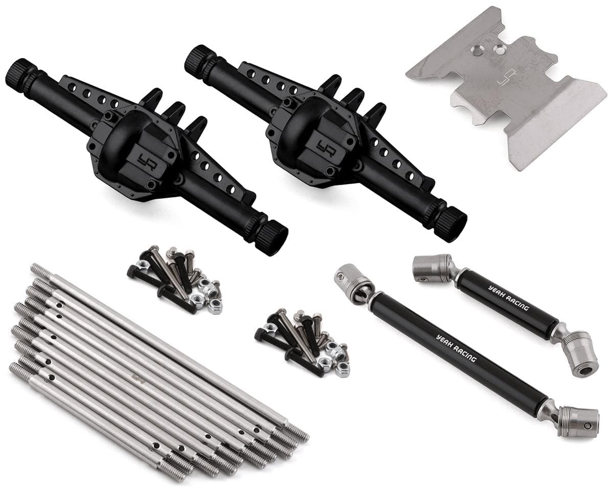 Yeah Racing Axial SCX10 II Aluminum Upgrade Kit (Black)