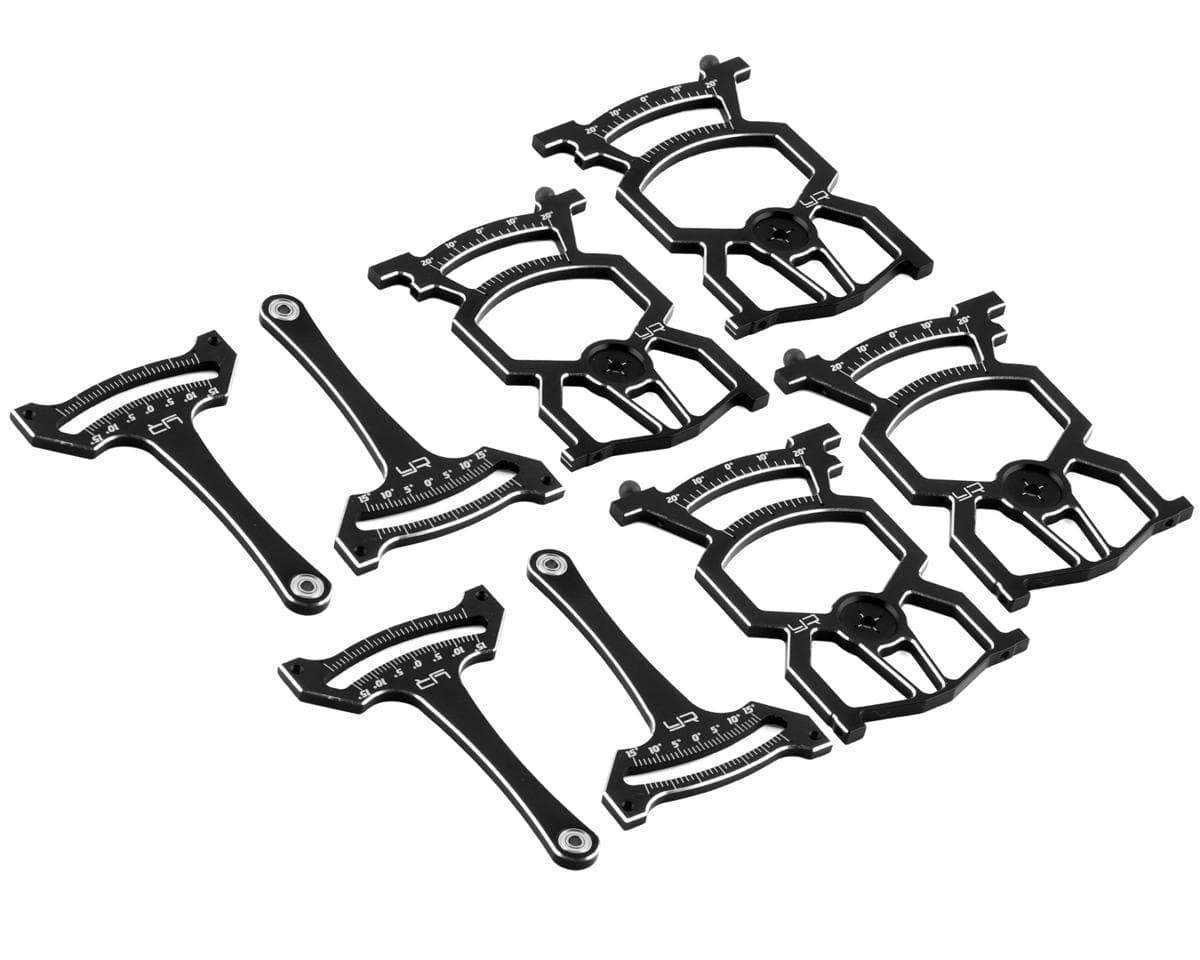Yeah Racing 1/10 Aluminum Universal On Road Setup Station (Black) (V3)