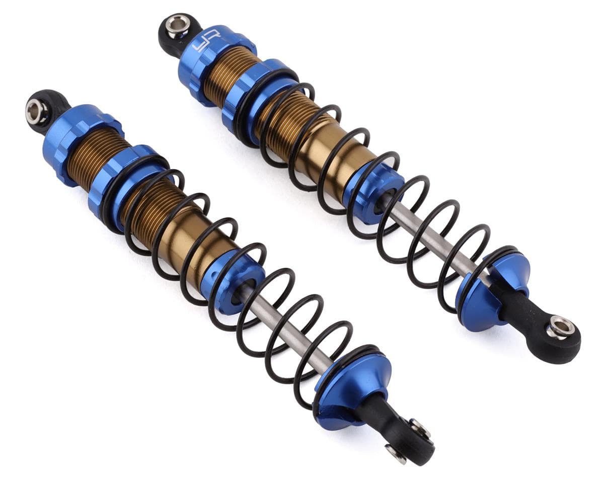 Yeah Racing 105mm Aluminum TR-XB Big Bore Shocks (Blue) (2)