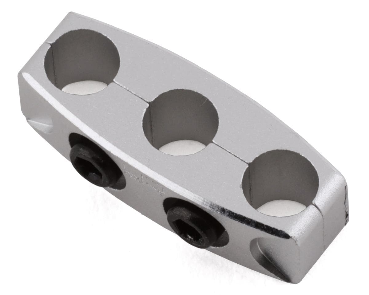 Yeah Racing 12-14AWG Aluminum Wire Organizer Clamp (Silver)