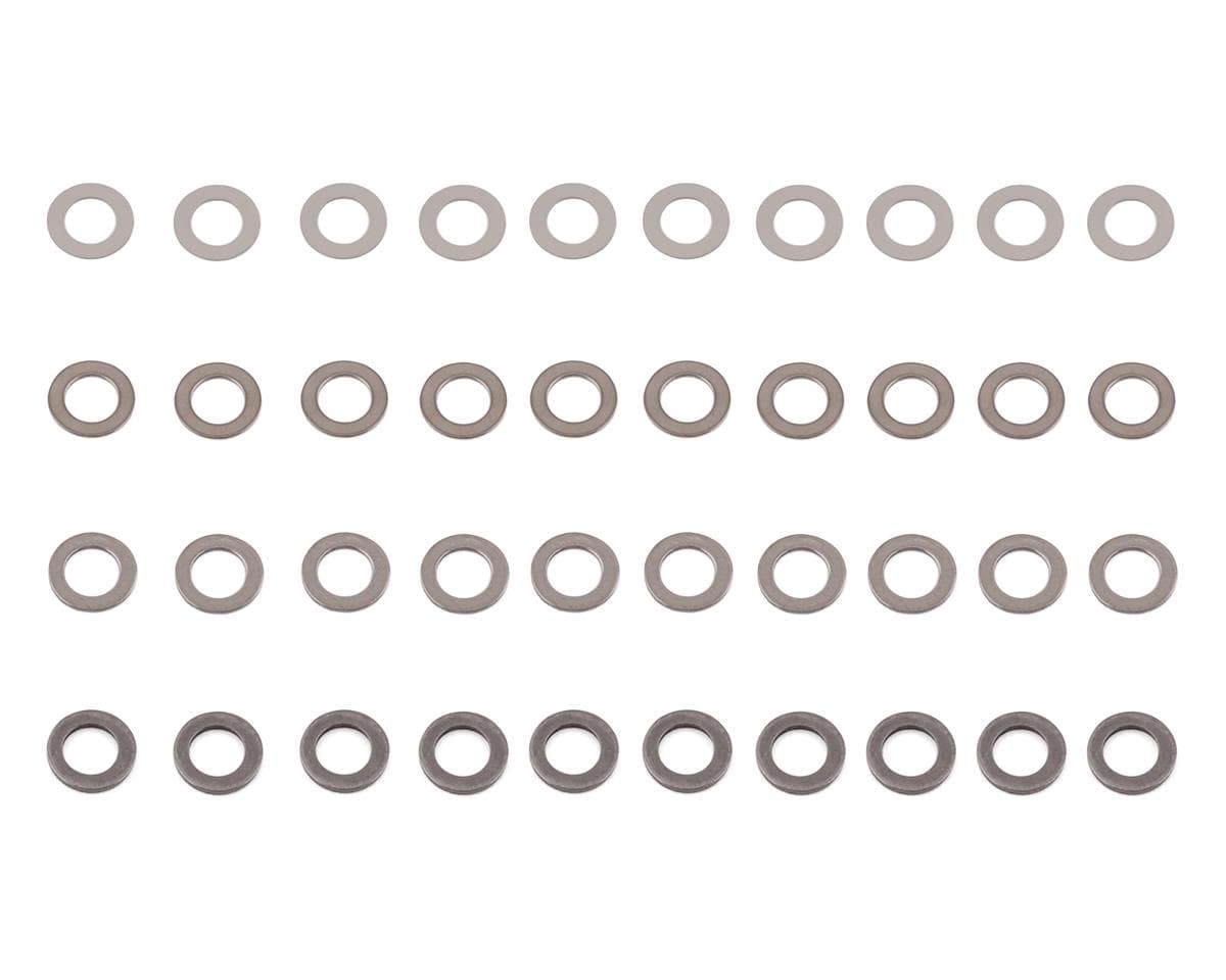 Yeah Racing 3x5mm Stainless Steel Shim Set (40) (0.1, 0.2, 0.3, 0.5mm)