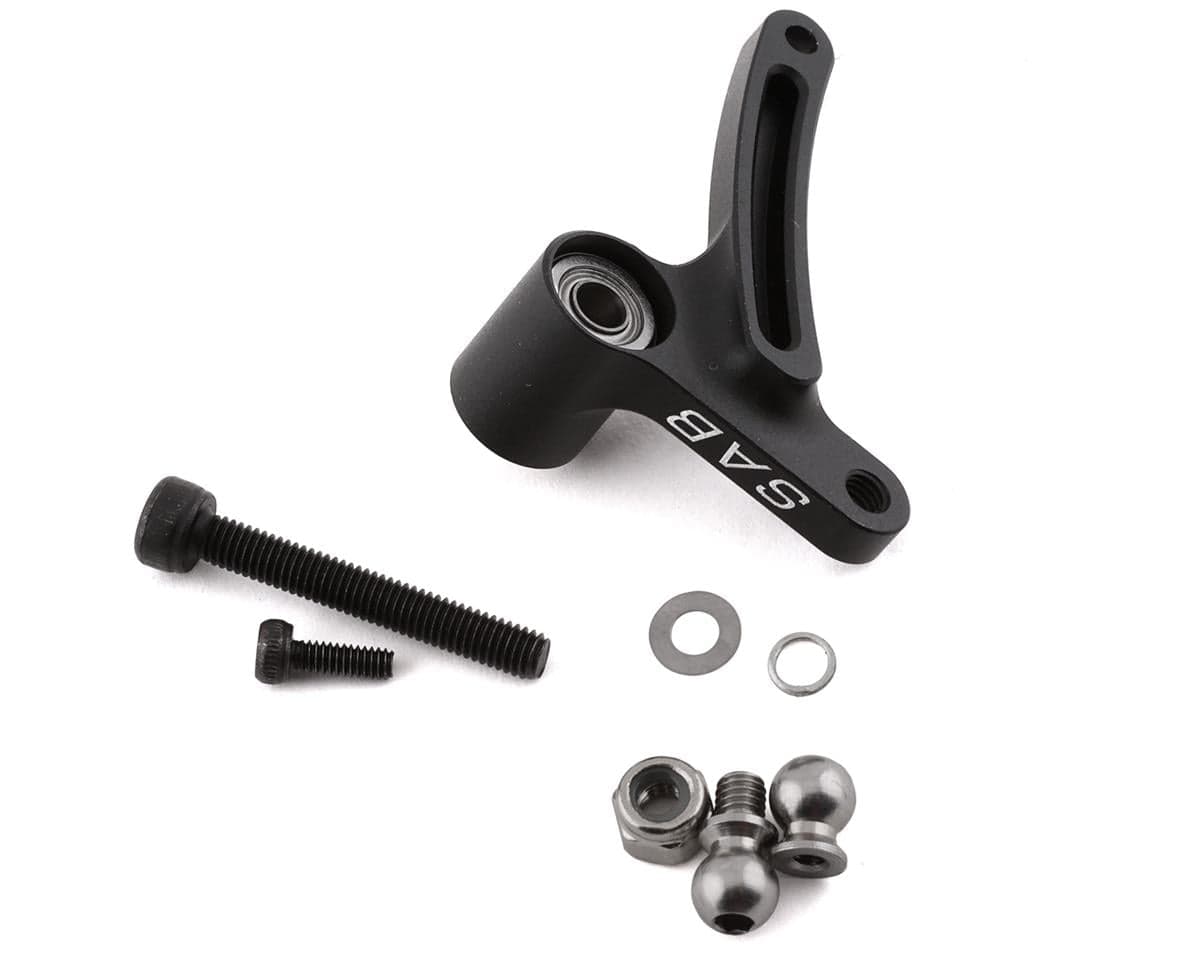 SAB Goblin Aluminum Tail Bell Crank Lever (Raw Nitro)