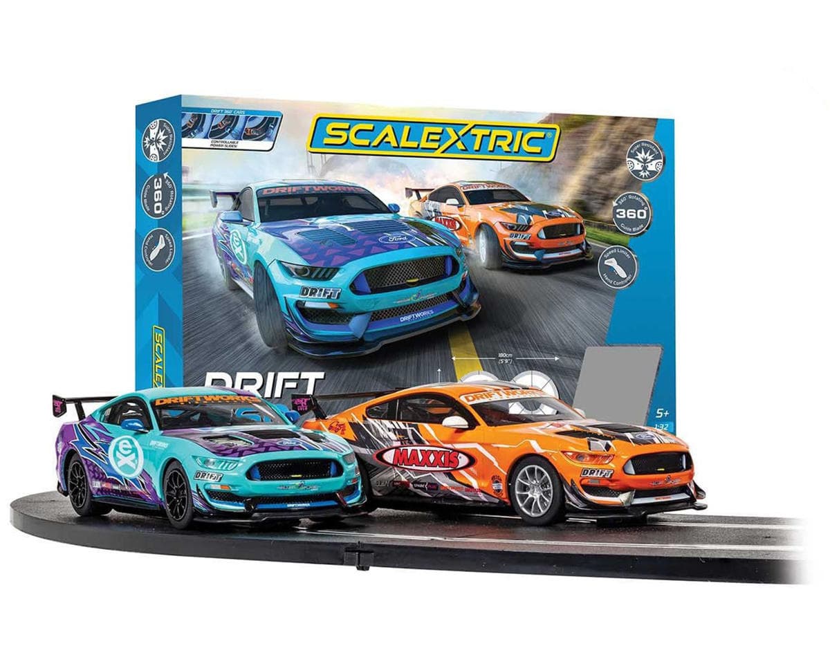Scalextrics Drift 360 Slot Cars Race Set