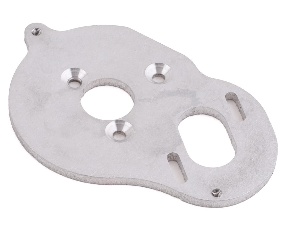 175RC Associated DR10 Aluminum Motor Plate (Silver)