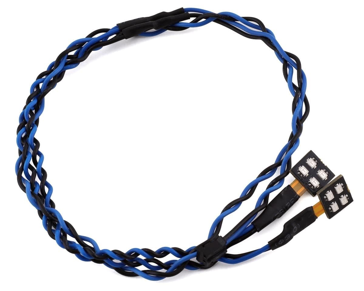 MyTrickRC Attack 9mm 4-LED Square Wafer (Blue) (2)