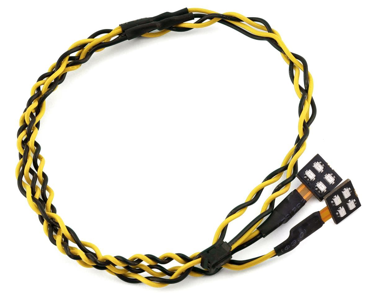 MyTrickRC Attack 9mm 4-LED Square Wafer (Yellow) (2)