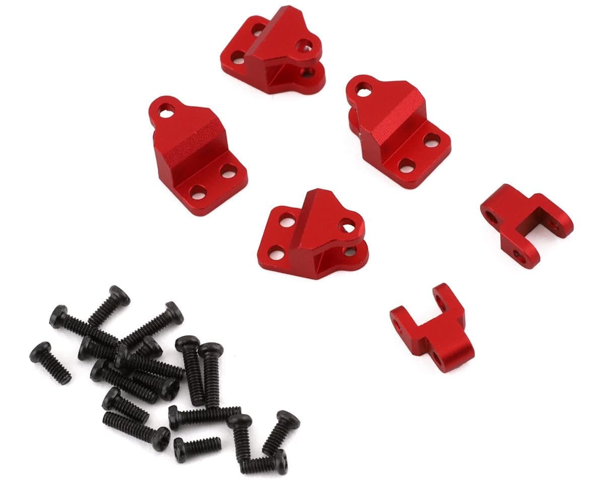 Orlandoo Hunter 32M01 Metal Front Suspension Lifting Lug Set (Red)