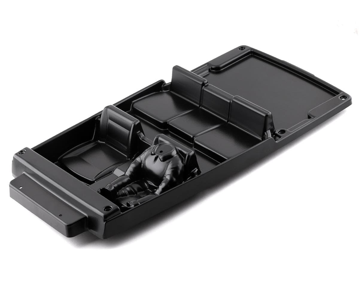 Axial SCX6 Jeep JLU Wrangler Interior w/Driver (Clear)