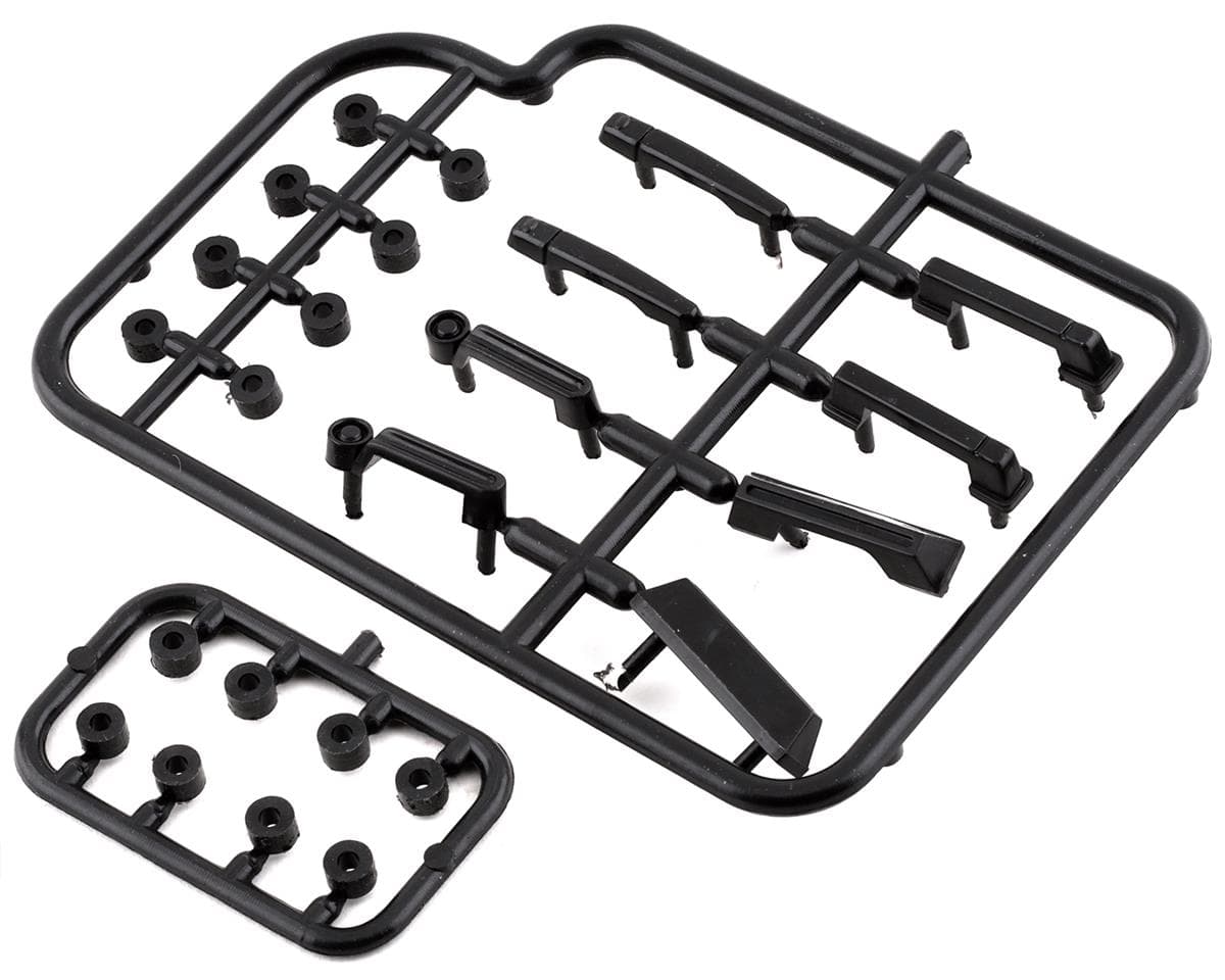Killerbody 1/10 Scale Molded Door Handle Set (Black)