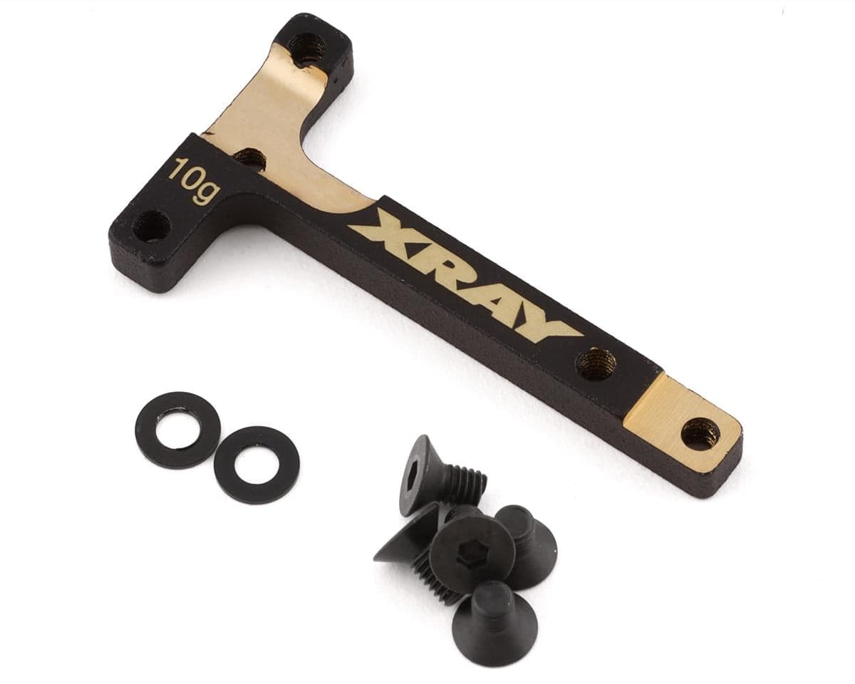 XRAY X4 Brass Chassis T-Brace (8g)