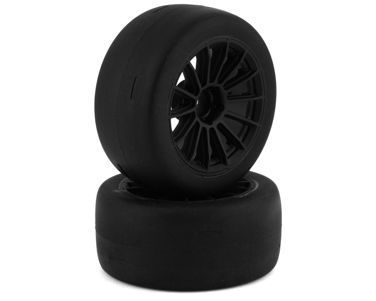 Traxxas Sticky 2.0" Response Pre-Mounted Tires w/Multi-Spoke Wheels (Black) (2) (Front)