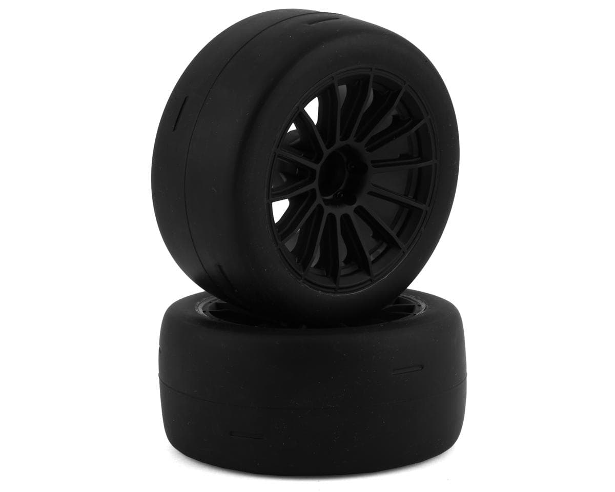 Traxxas Sticky 2.0" Response Pre-Mounted Tires w/Multi-Spoke Wheels (Black) (2) (Rear)