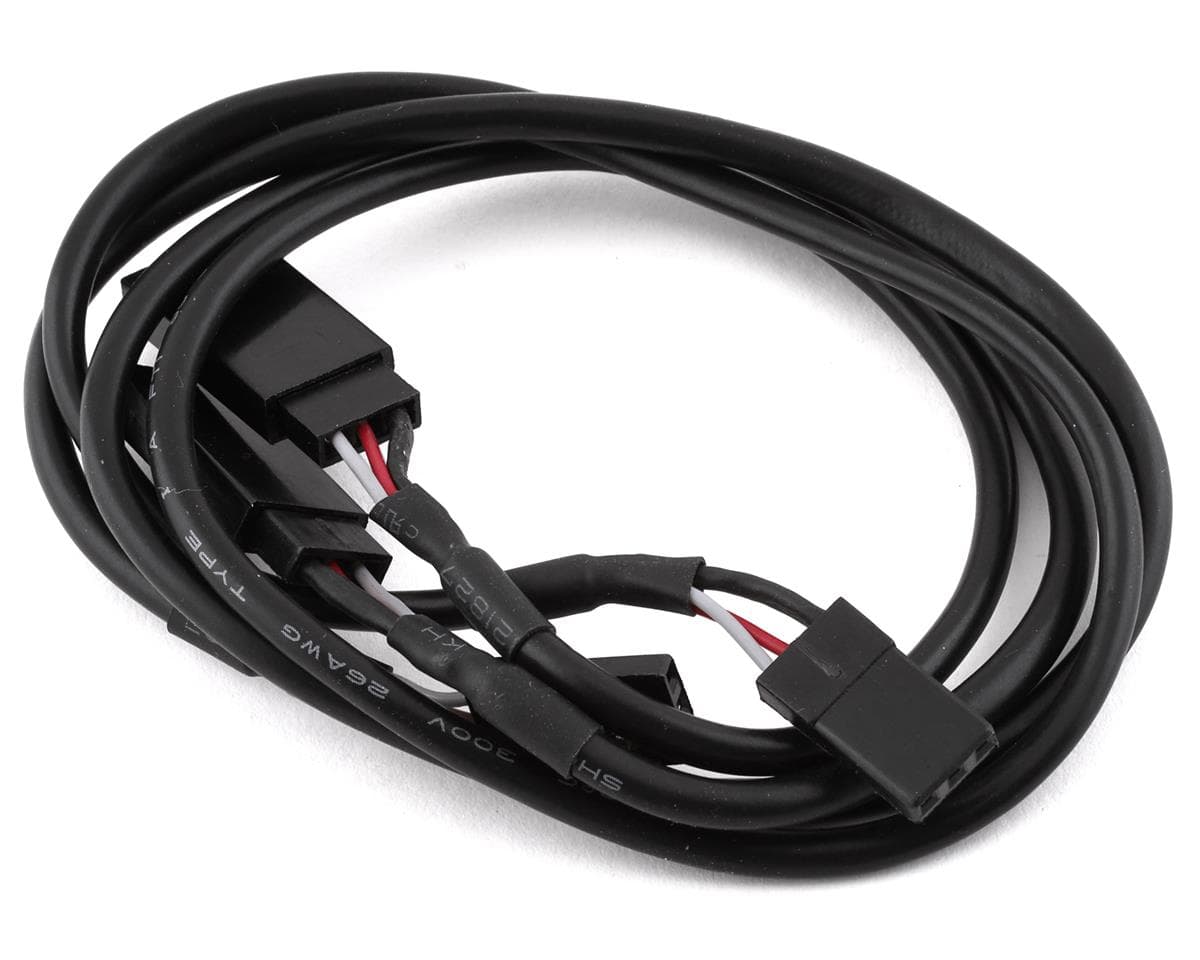 E-flite Shielded Servo Extension (2) (400mm)