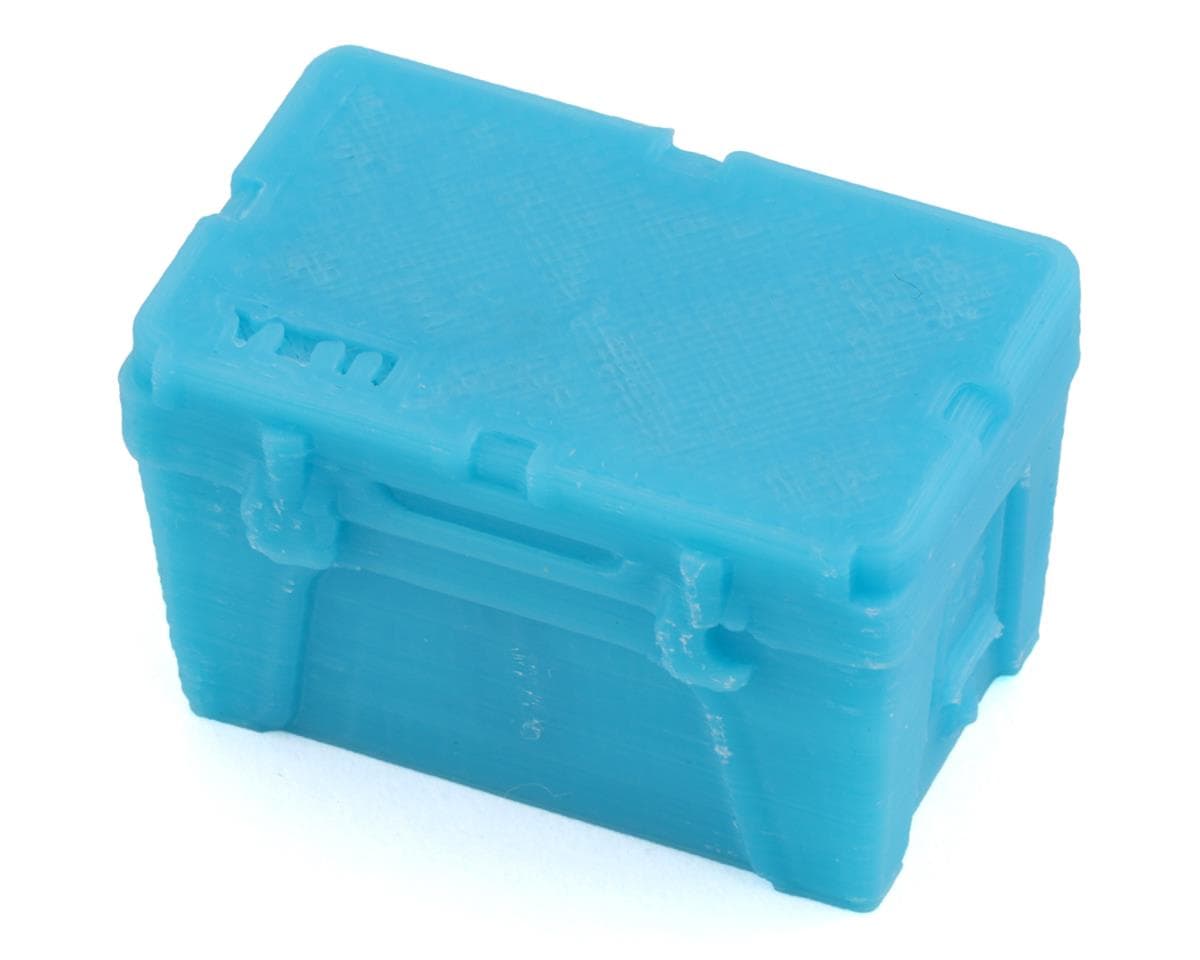 Exclusive RC 1/24 Scale 45 Cooler (Blue) (Micro Scale Accessory)