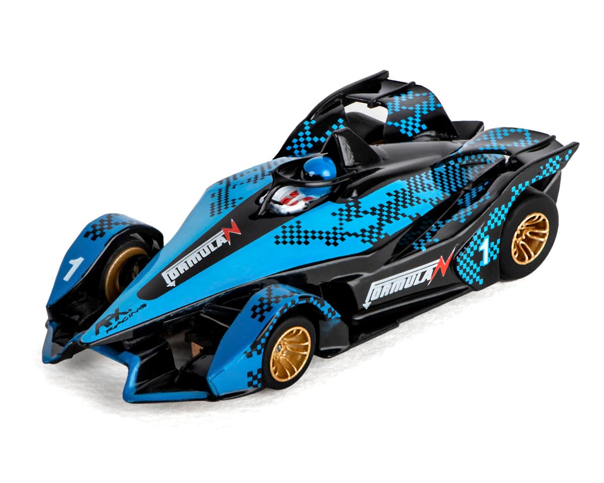 AFX Formula N HO Slot Car (Blue/Black) (LWB) (Mega G+)