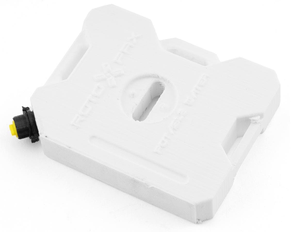 Exclusive RC SCX6 1/6 Scale 2 Gallon Rotopax (White) (Miniature Scale Accessory)