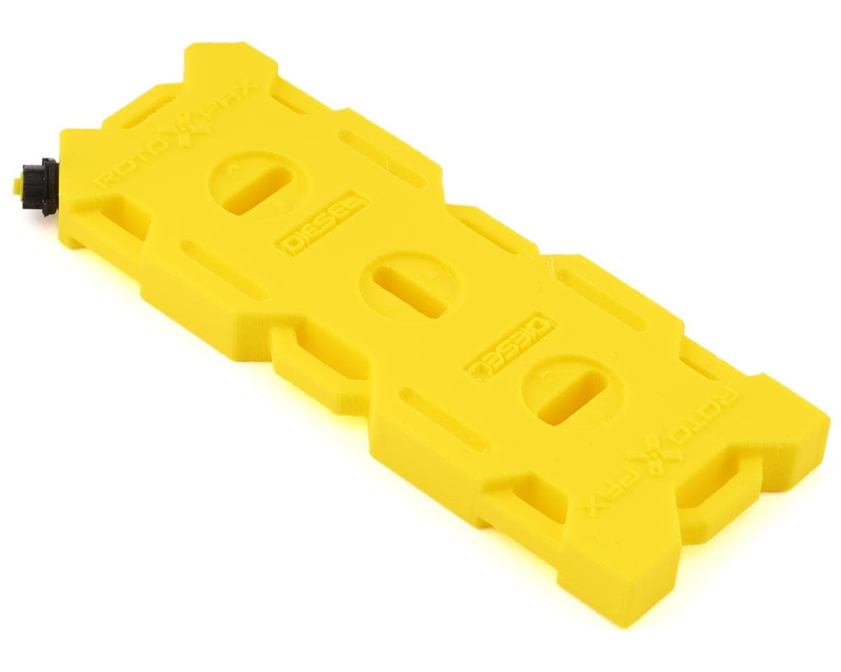 Exclusive RC SCX6 1/6 Scale 4 Gallon Rotopax (Yellow) (Miniature Scale Accessory)