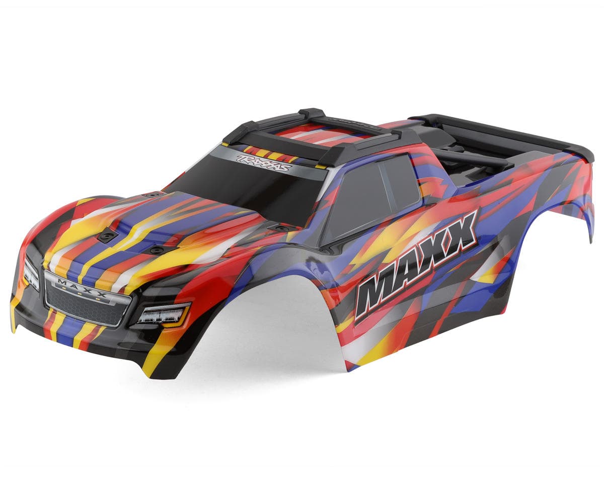 Traxxas WideMaxx Pre-Painted Truck Body (Yellow)