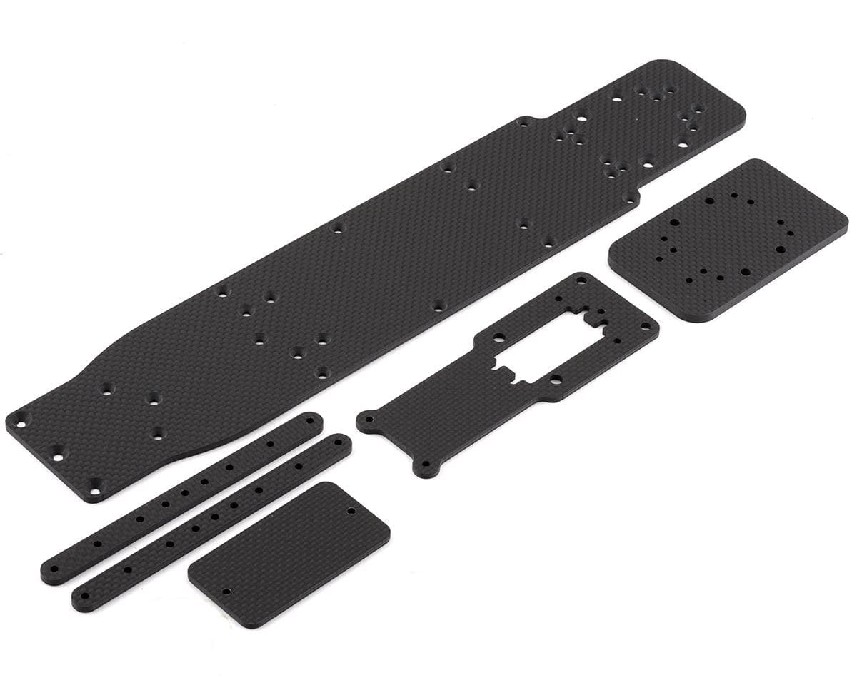 Xtreme Racing 11.25" Dual Threat Carbon Drag Chassis for Traxxas Rustler/Bandit