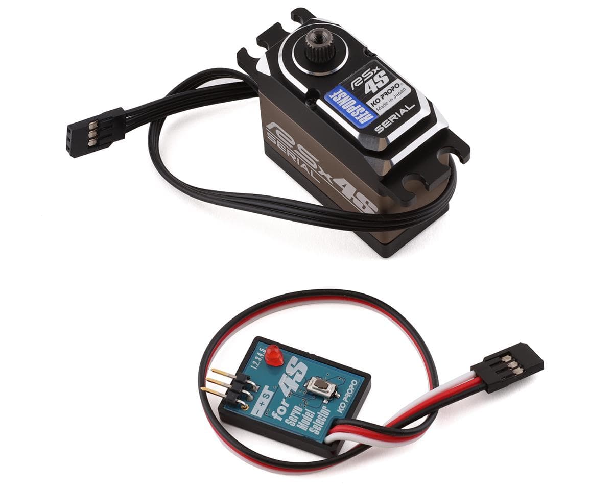 KO Propo RSx4S Response H.C Servo w/4S Selector (High Voltage)