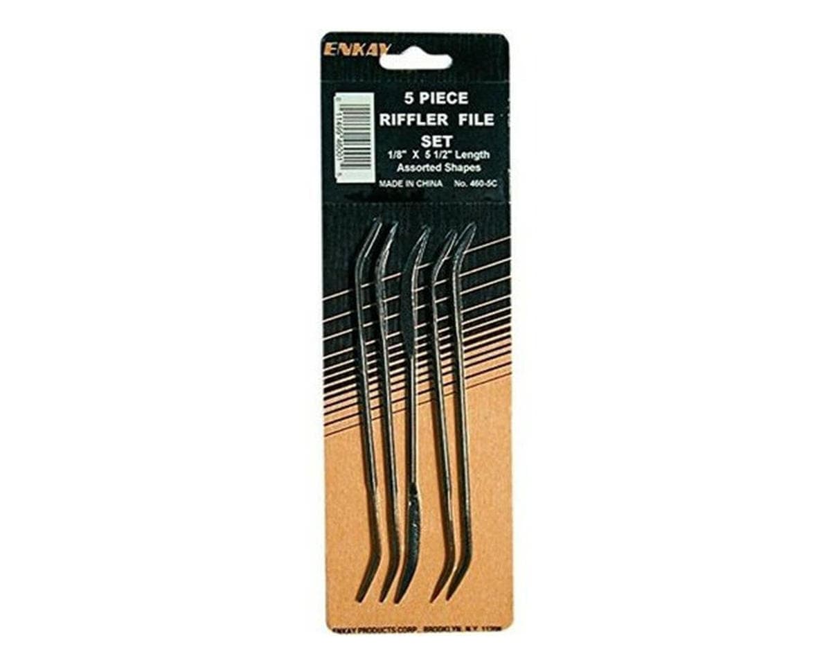 Enkay 5pc Riffler File Set