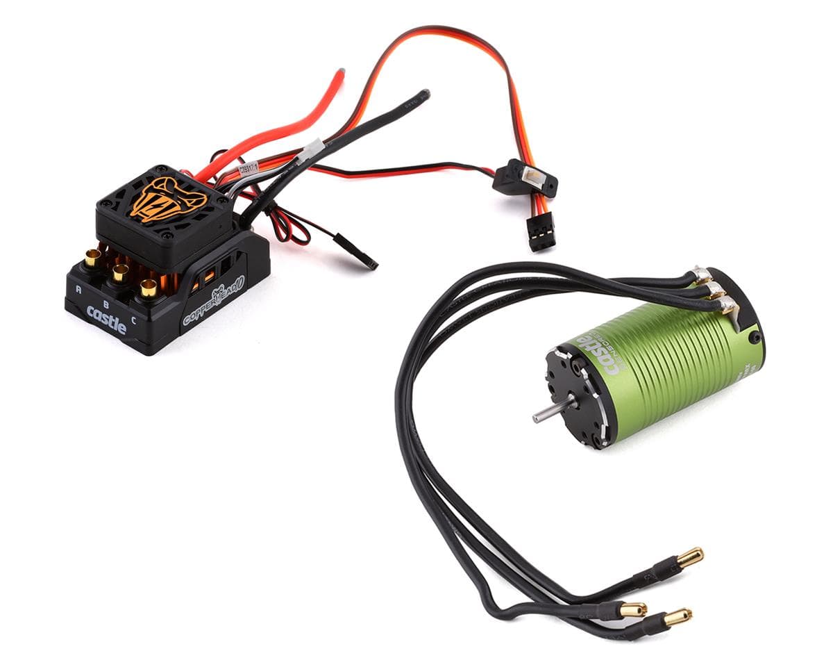 Castle Creations Copperhead 10 1/10 Sensored Combo w/1412 (2100Kv)