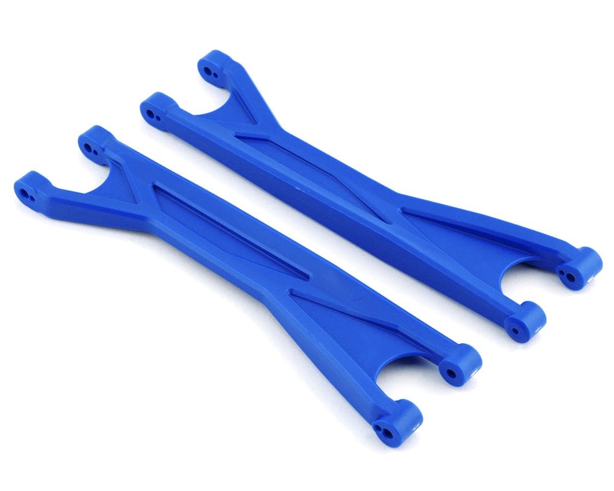 Traxxas X-Maxx WideMaxx Upper Suspension Arms (Blue) (2) (Use with TRA7895 WideMaxx Suspension Kit)