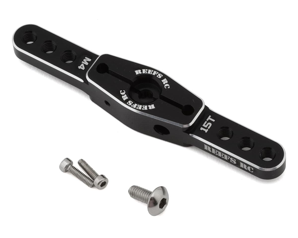 Reefs RC Double HD 5th Scale Servo Horn (15T) (4mm Holes)