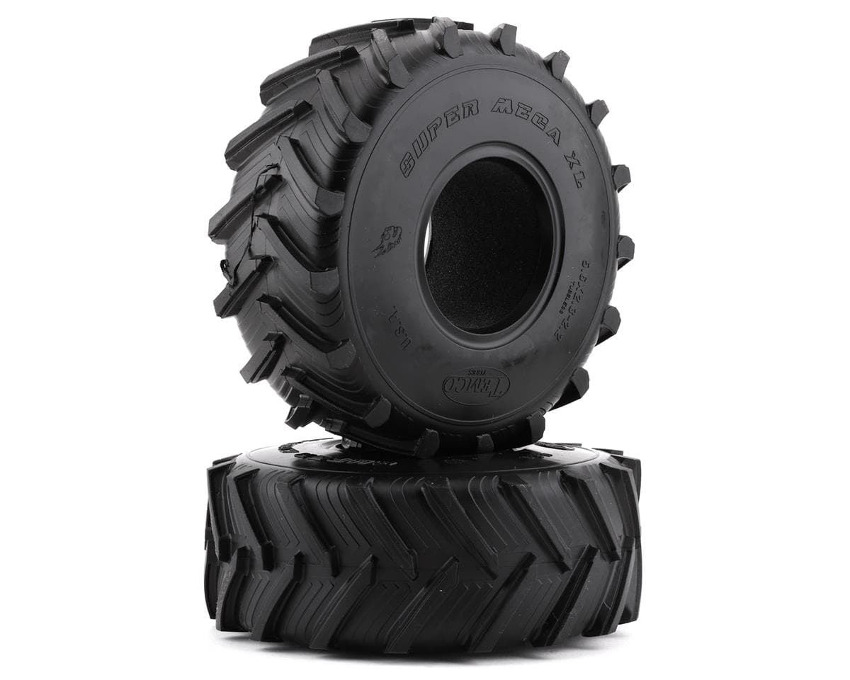 Pit Bull Tires Temco Super Mega XL 2.2 Monster Truck Puller Tire w/Foam (Alien)