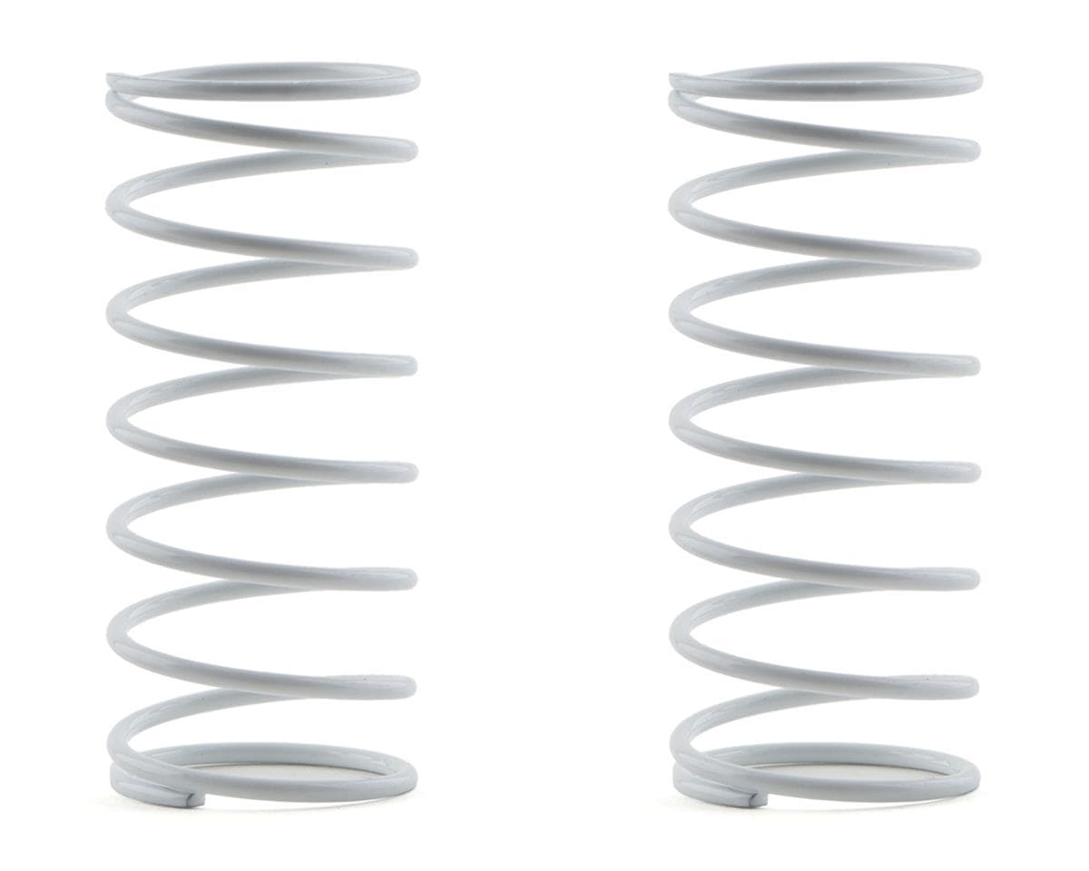Custom Works Big Bore Shock Spring (2) (4lb/White)