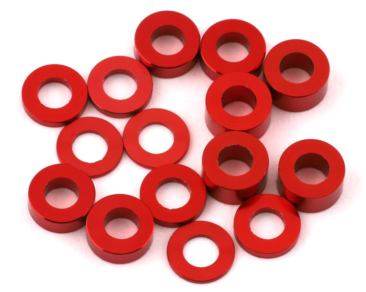 175RC Yokomo YZ-2 DTM 3.1 Ball Stud Spacer Kit (Red)