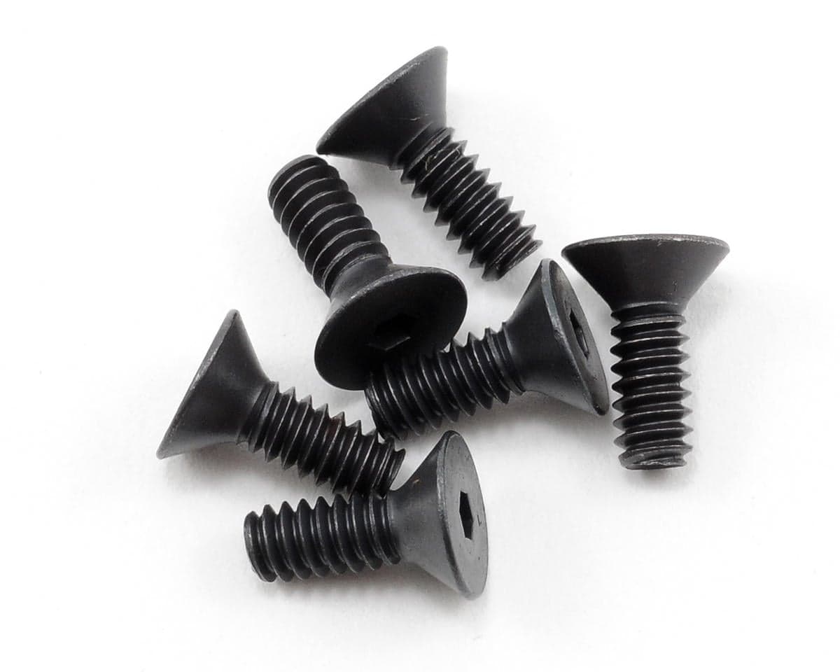 Losi 4-40x5/16" Flat Head Screw (6)