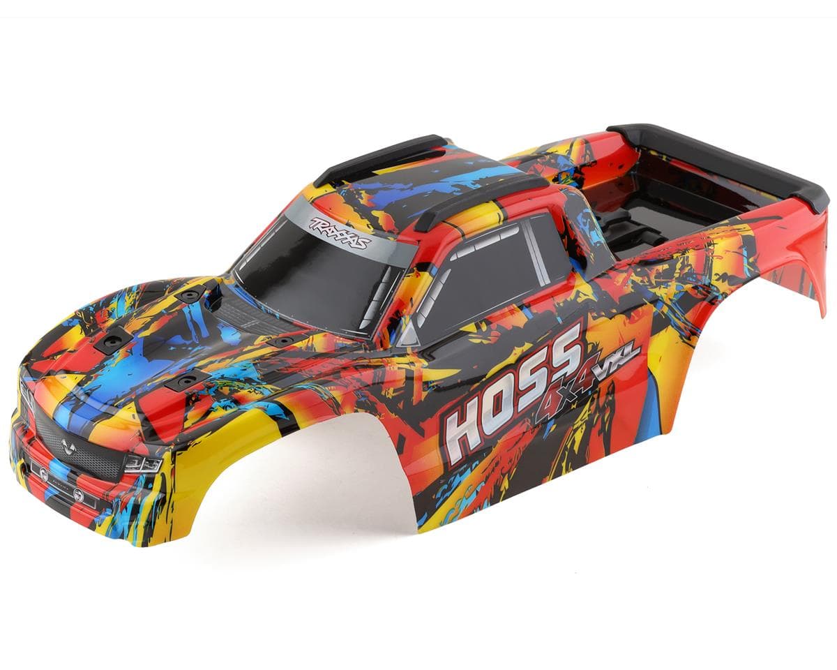 Traxxas Hoss Pre-Painted Body (Solar Flare)