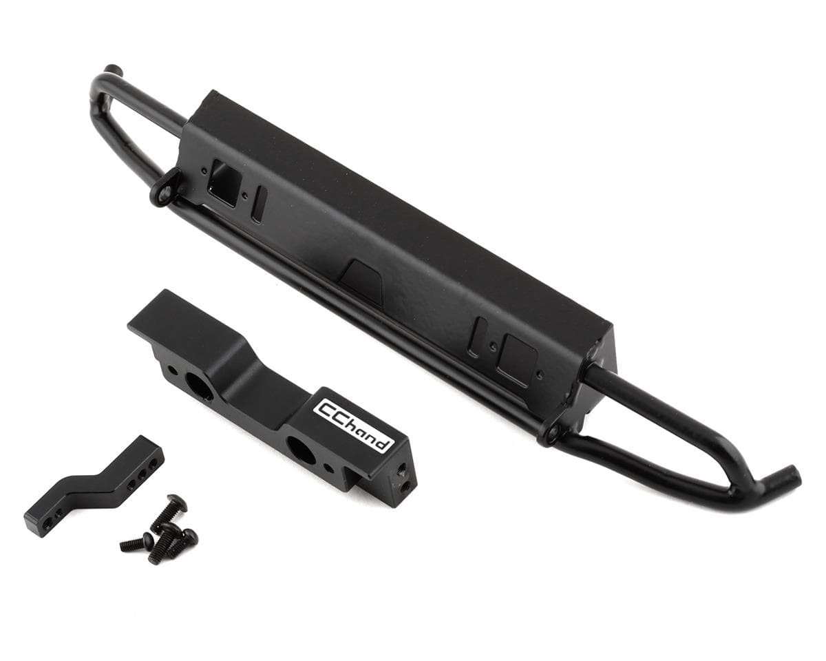 RC4WD CChand Metal Tube Rear Bumper for Traxxas TRX-4 2021 Bronco w/Hitch Bar